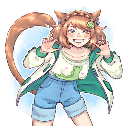 knee-up | colored sketch