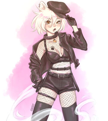 knee-up | colored sketch